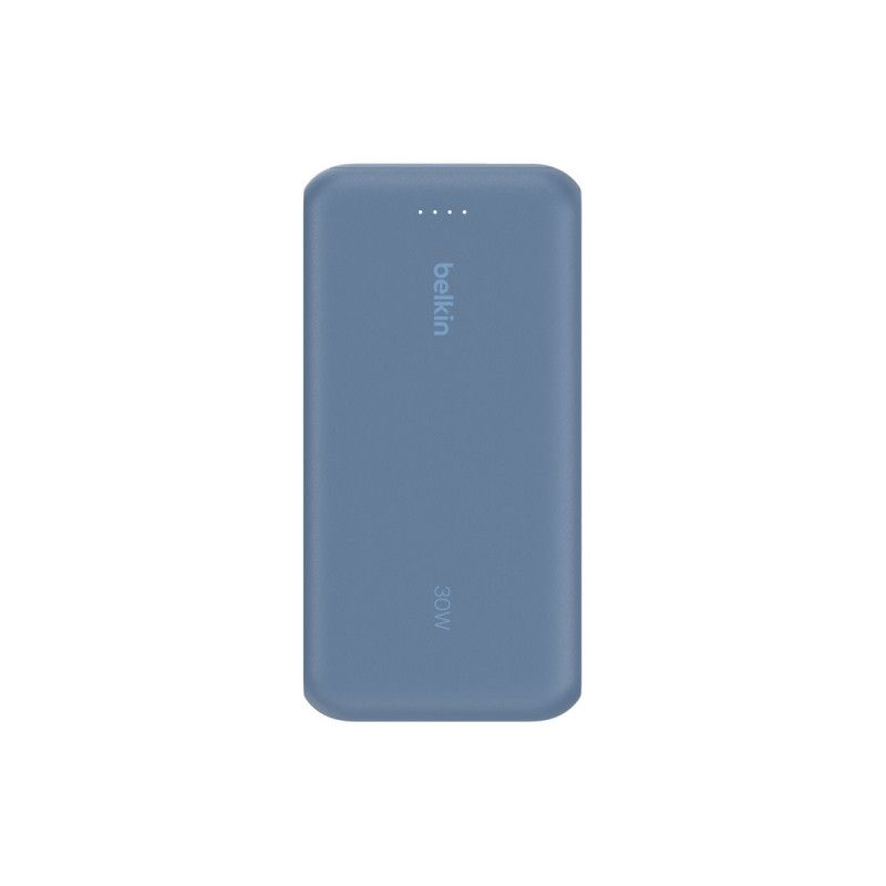 Belkin Powerbank 20 000 mAh PD 30W avec Cable USB-C intégré