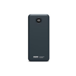 PORT Connect banque d'alimentation - avec câbles USB-C intégrés - Li-pol - 3 x USB-C, USB - 20 Watt