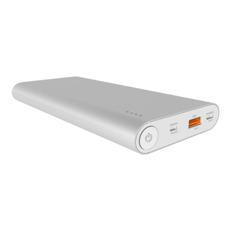 DLH banque d'alimentation - 2 x USB-C, USB - 65 Watt