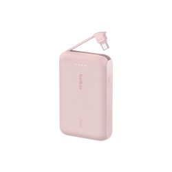 Belkin Batterie Externe 10K 20W câble USBC intégré