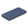 Belkin Batterie externe 3 ports 10K avec câble USB-A vers USB-C bleu