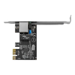 Startech Carte réseau PCIe à 1 port Gigabit Ethernet - Adaptateur PCI Express vers RJ45 - 10/100/1000 Mbps - adaptateur résea...