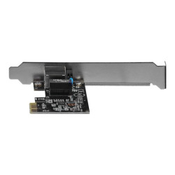 Startech Carte réseau PCIe à 1 port Gigabit Ethernet - Adaptateur PCI Express vers RJ45 - 10/100/1000 Mbps - adaptateur résea...