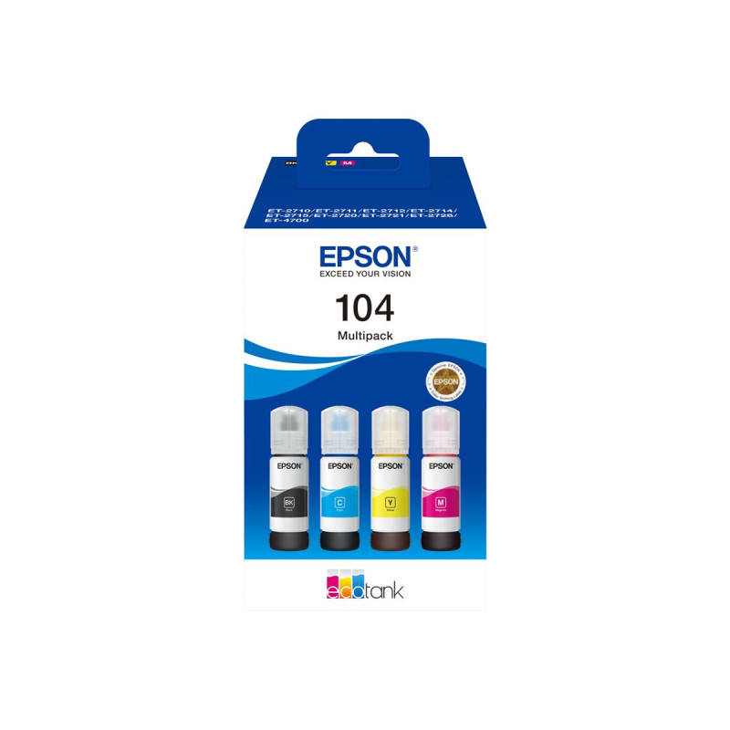 104 EcoTank 4-colour Multipack