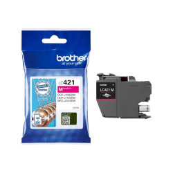 Brother LC421M - magenta - original - cartouche d'encre