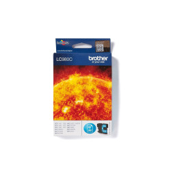 Brother LC980C - cyan - original - cartouche d'encre