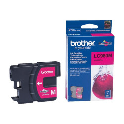 Brother LC980M - magenta - original - cartouche d'encre