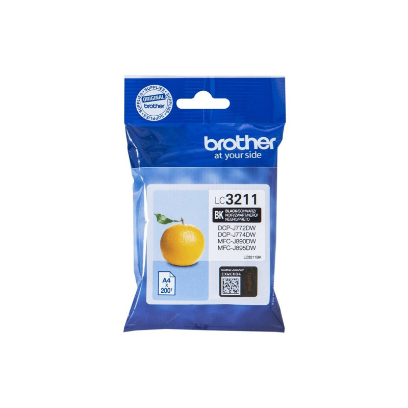 Brother LC3211BK - noir - original - cartouche d'encre