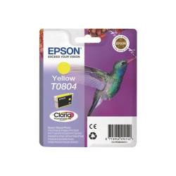 Epson T0804 - jaune - original - cartouche d'encre