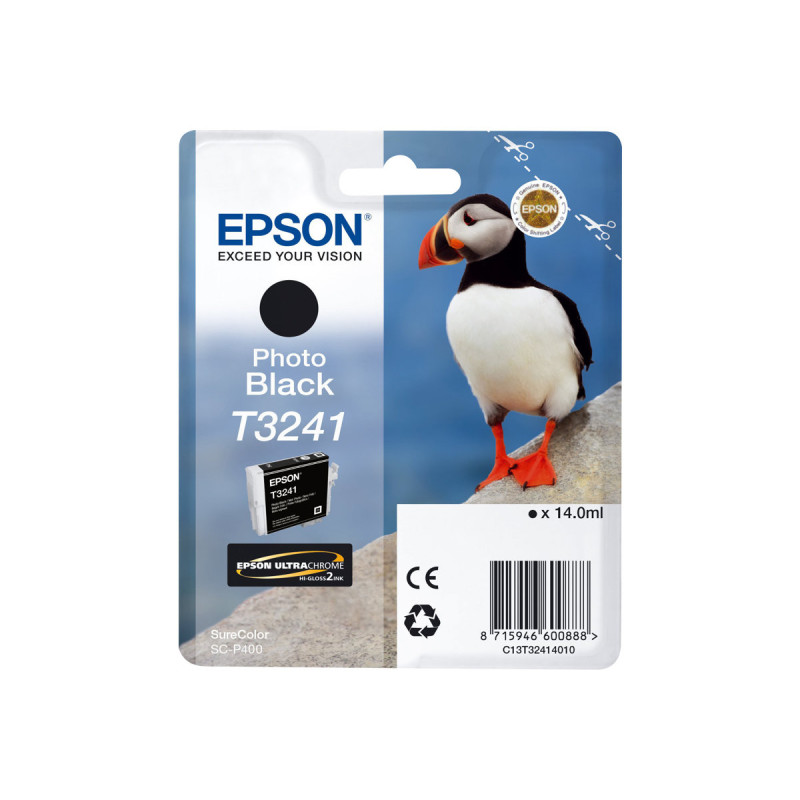 Epson T3241 - noir - original - cartouche d'encre