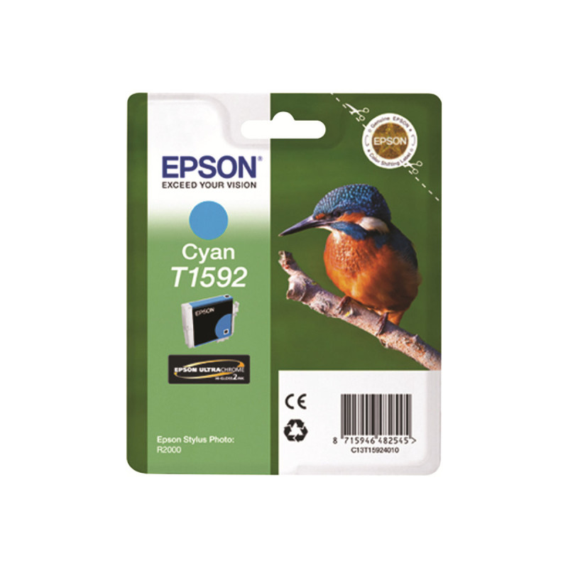Epson T1592 - cyan - original - cartouche d'encre