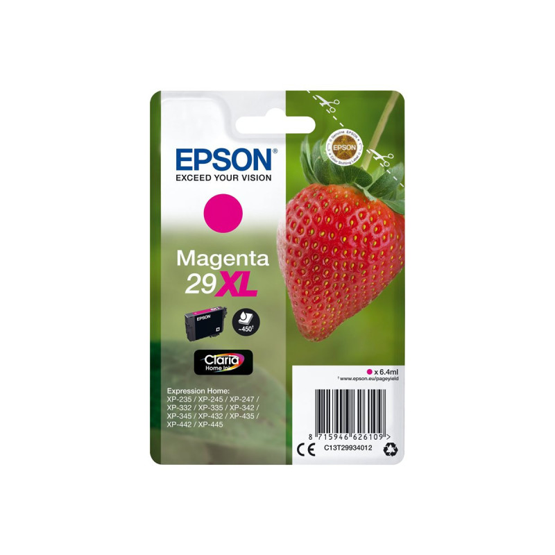 Fraise 29XL Magenta blister sans alarme