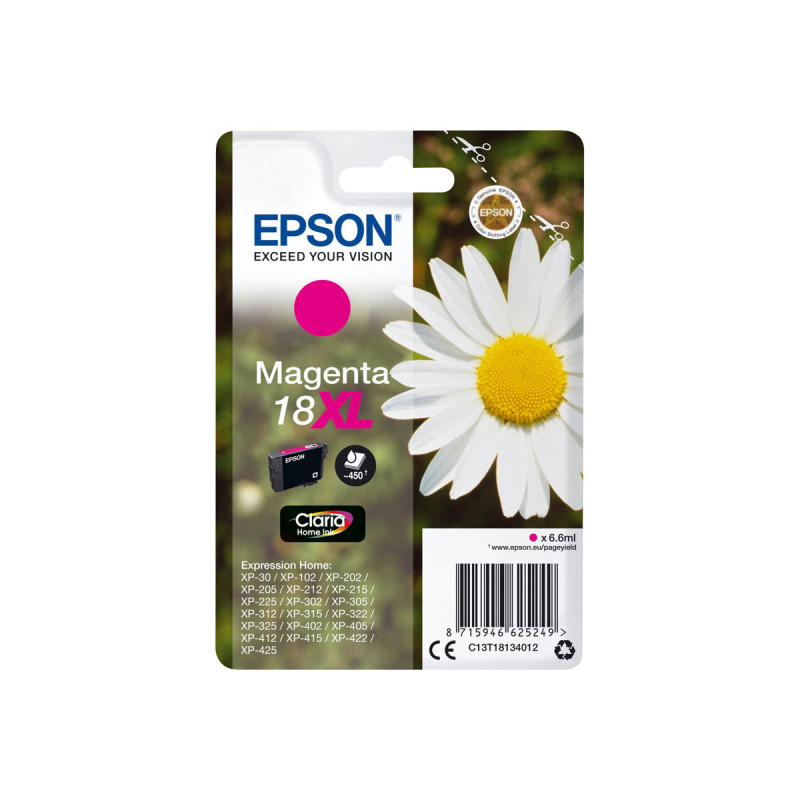 Epson 18XL - XL - magenta - original - cartouche d'encre