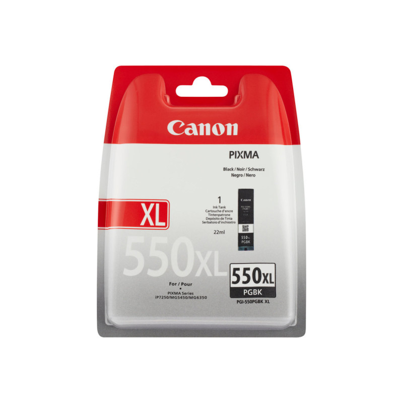PGI-550XL Cartridge BK sans blister