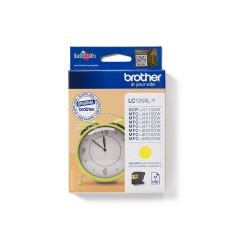 Brother LC125XLY - Très Haut Rendement - jaune - original - cartouche d'encre